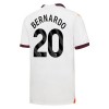 Conjunto (Camiseta+Pantalón Corto) Manchester City Bernardo 20 Segunda Equipación 23-24 - Niño